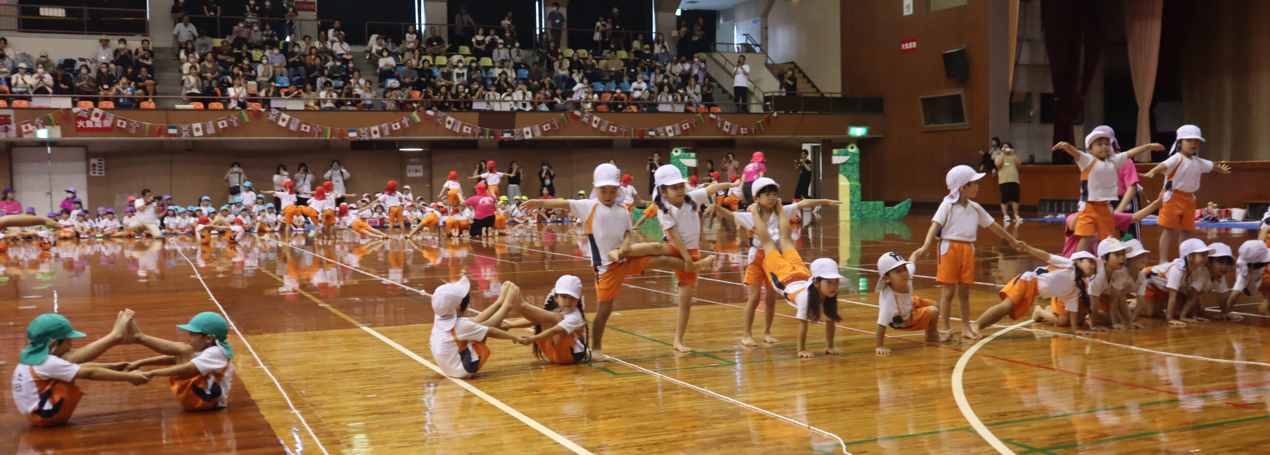精一杯取り組んだ　運動会