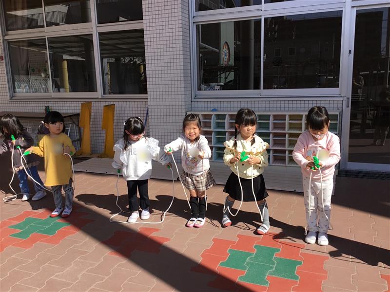 はじめてのなわとび