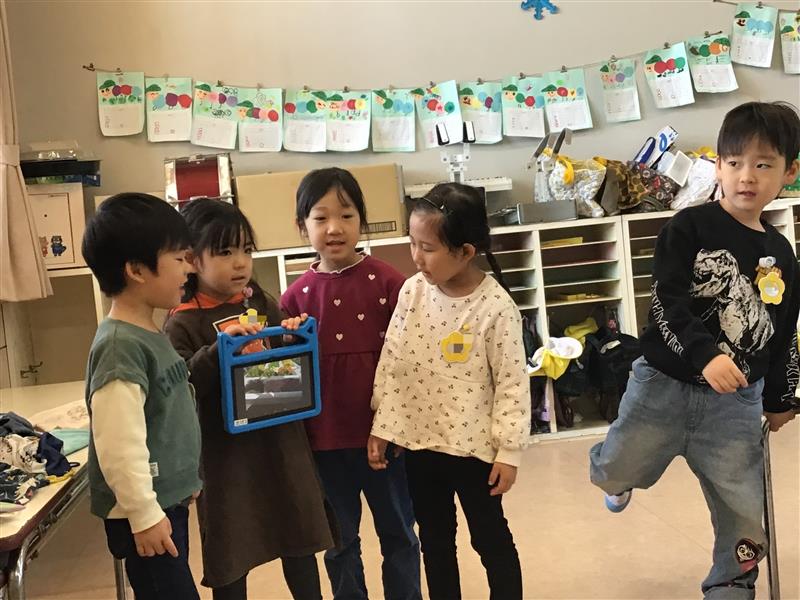 みんなでチャレンジ！初めてのタブレット体験