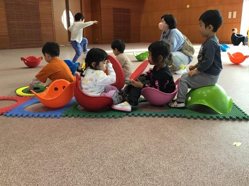 リズム室で思いっきり遊ぼう♪