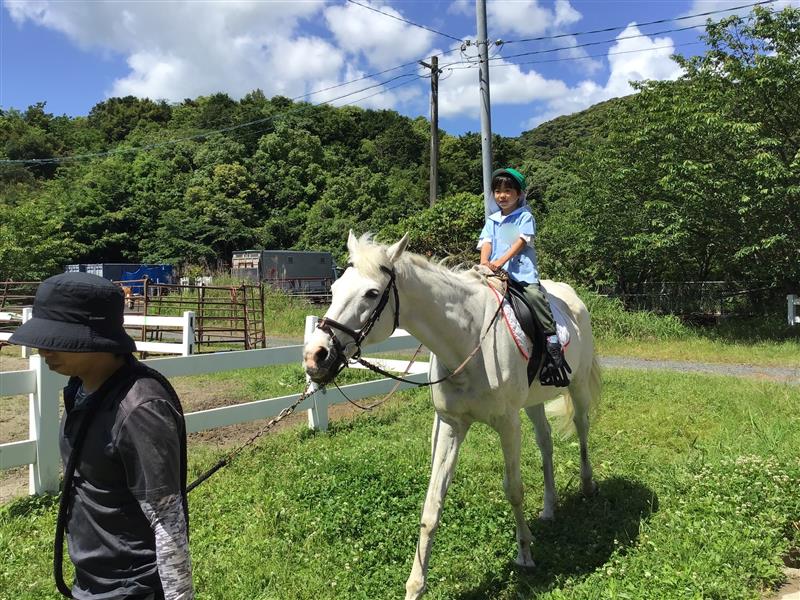 乗馬体験に行ってきました！